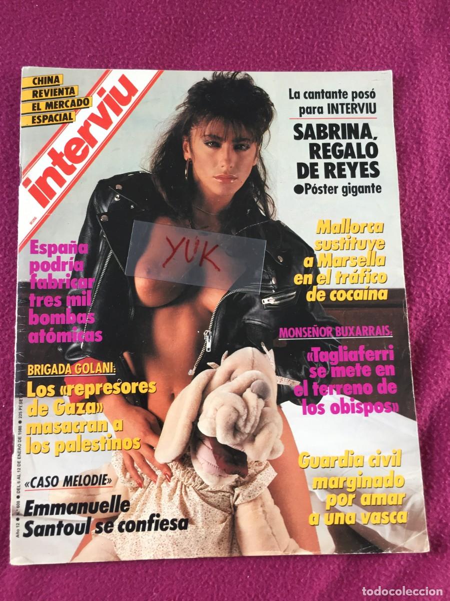 Collezionismo di Rivista Intervi&uacute;: Revista interviu - n&ordm; 608 - 1988 - SABRINA - No incluye el poster central