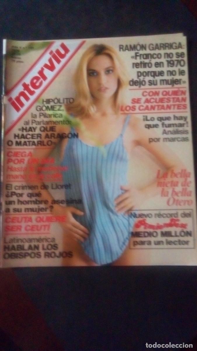 Collezionismo di Rivista Intervi&uacute;: INTERVIU 149-EVA LYBERTEN-RAM&Oacute;N GARRIGA-CRIMEN DE LLORET-GROUPIES-ULSTER-CEUTA