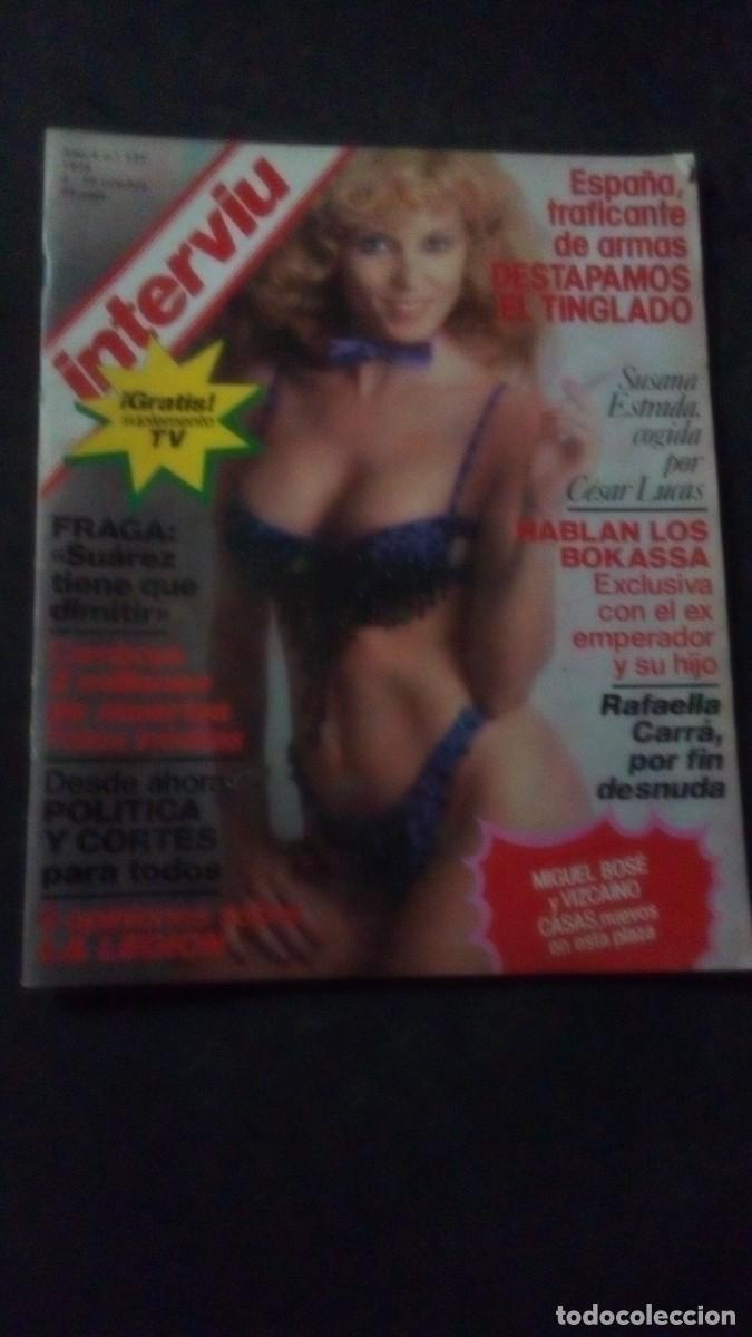 Coleccionismo de revista Intervi&uacute;: INTERVIU 177-SUSANA ESTRADA-LA LEGI&Oacute;N-PONTEVEDRA-MARBELLA-SALAMANCA-PAUL NASCHY-RAFFAELLA CARRA