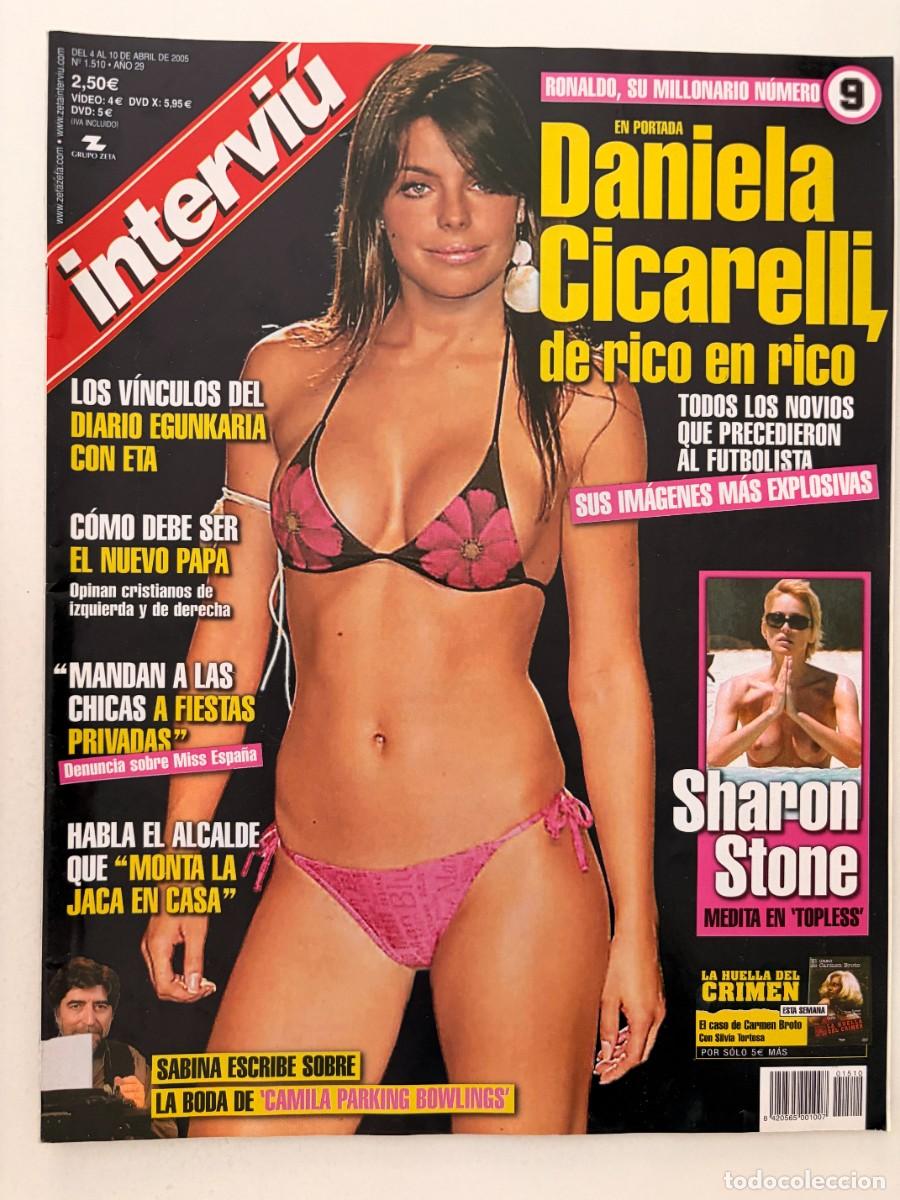 Coleccionismo de revista Intervi&uacute;: INTERVI&Uacute;. N&ordm; 1510. ABRIL 2005. DANIELA CICARELLI. DE RICO EN RICO. LEER
