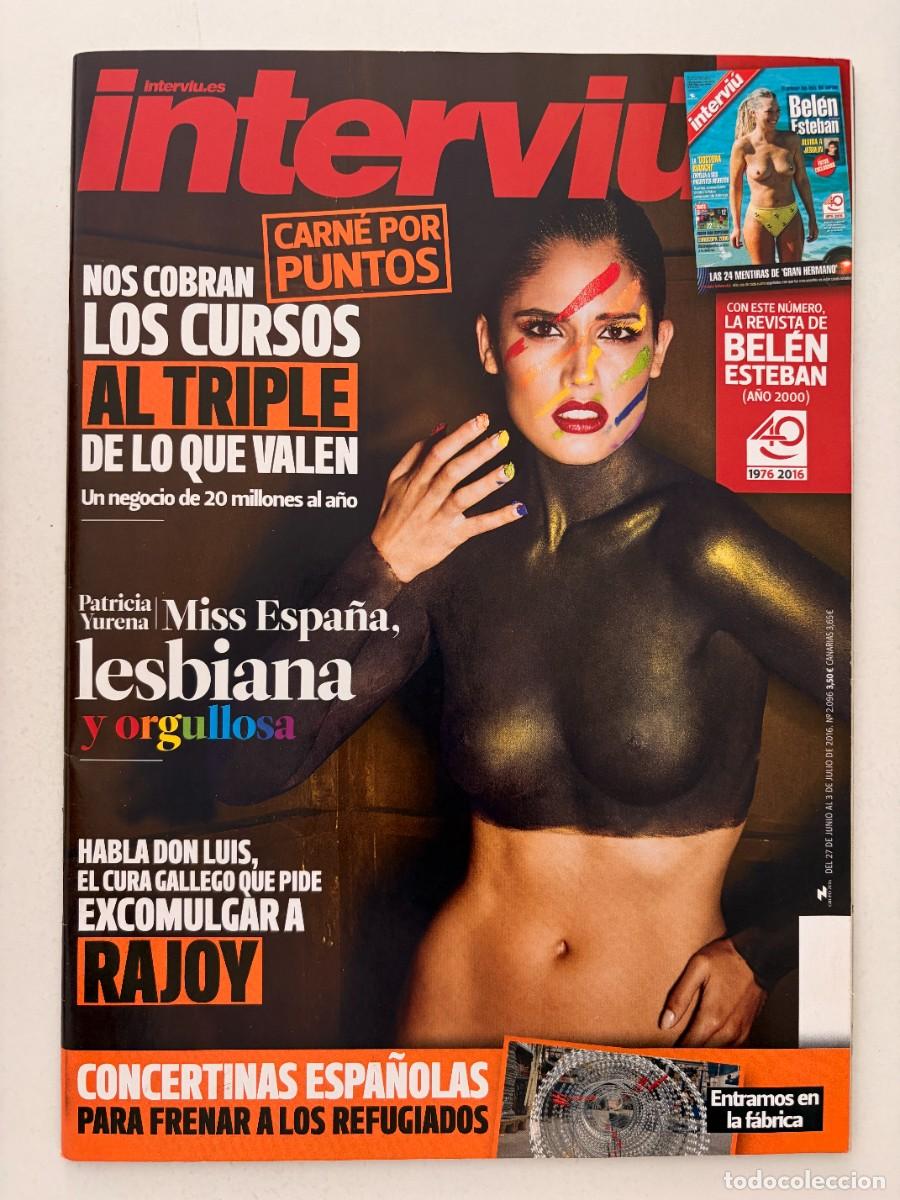 Coleccionismo de revista Intervi&uacute;: INTERVI&Uacute;. N&ordm; 2098. JULIO 2016. PATRICIA YURENA.CARN&Eacute; POR PUNTOS: NOS COBRAN LOS CURSOS AL TRIPLE.