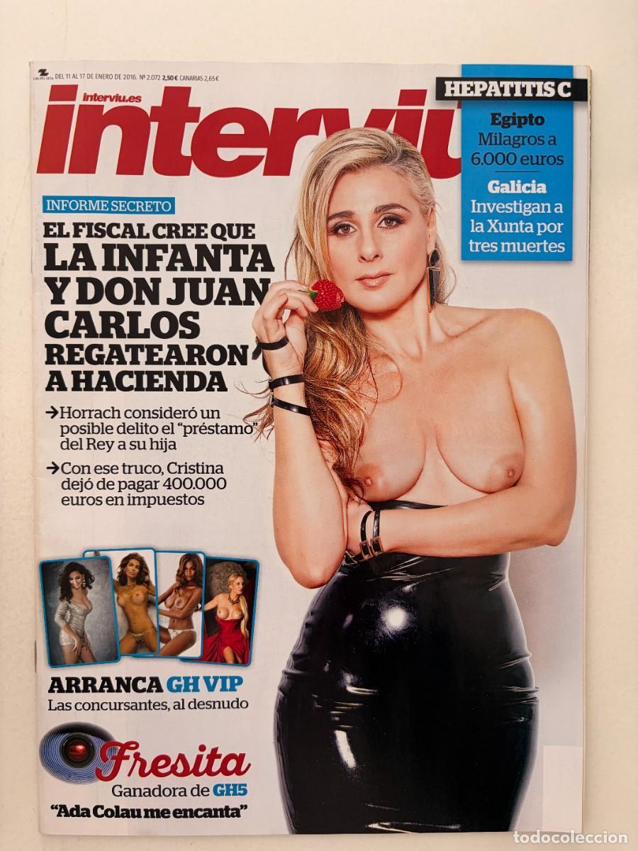 Coleccionismo de revista Intervi&uacute;: INTERVI&Uacute;. N&ordm; 2.072. ENERO 2016. FRESITA. EL FISCAL CREE QUE LA INFANTA Y DON JUAN CARLOS REGATEARON