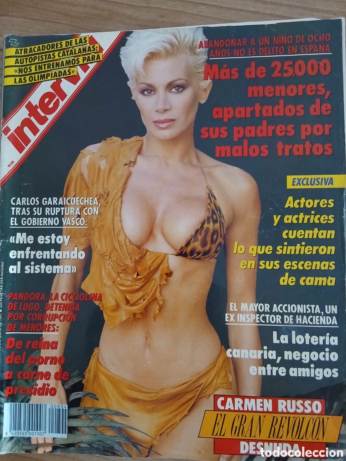 Coleccionismo de revista Intervi&uacute;: Interviu 804 ( tapas sueltas pero buen estado)