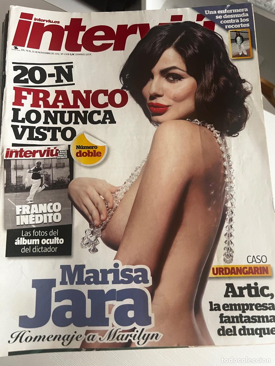 Coleccionismo de revista Intervi&uacute;: INTERVI&Uacute;. A&Ntilde;O 36. N&ordm; 1.908. NOVIEMBRE DE 2012. MARISA JARA. INTERVI&Uacute; RESCATA 100 FOTOS IN&Eacute;DIT.. LEER