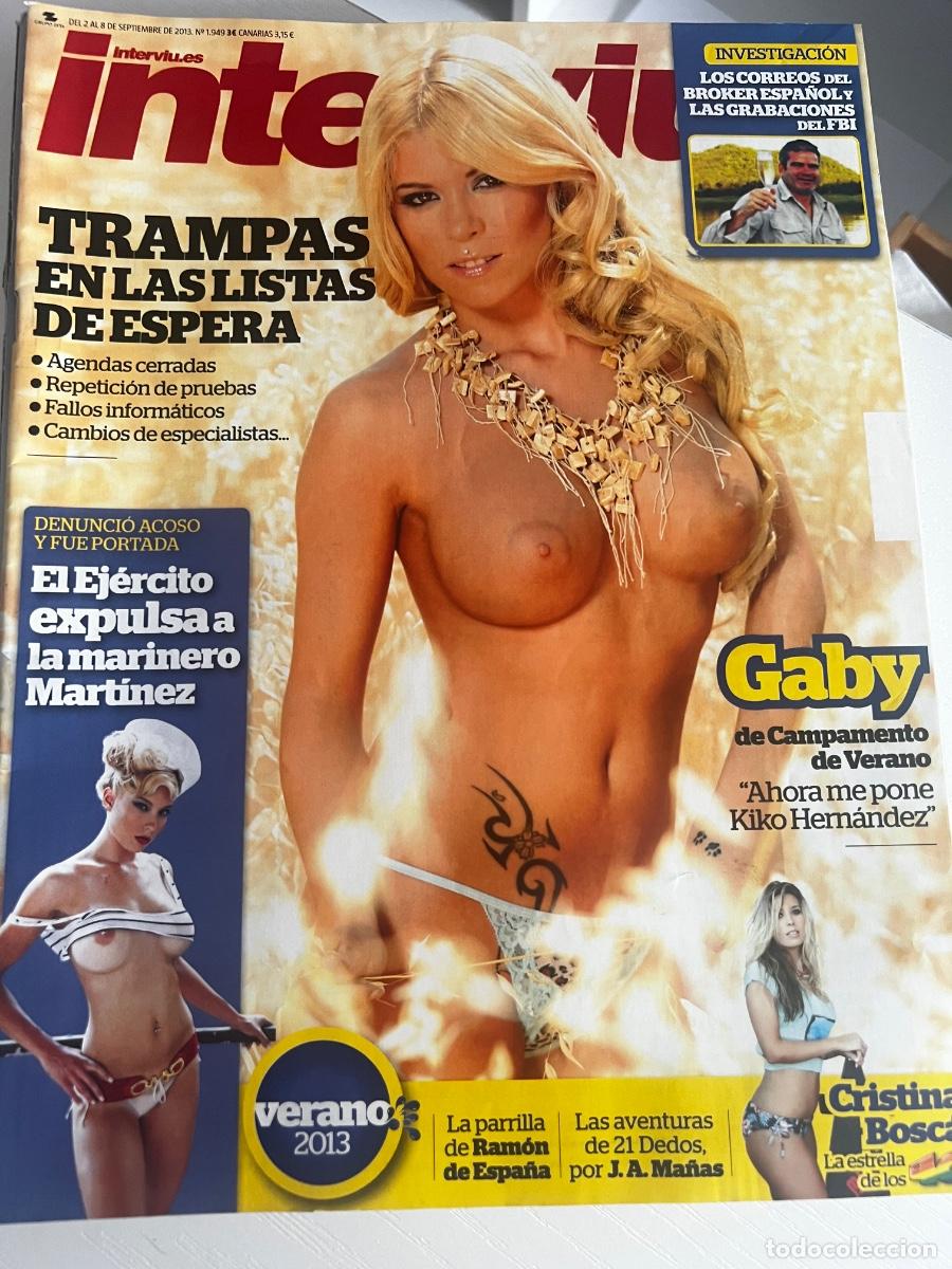 Coleccionismo de revista Intervi&uacute;: INTERVI&Uacute;. A&Ntilde;O 37. N&ordm; 1.949. SEPTIEMBRE DE 2013. GABY. JUBILACIONES FORZOSAS EN TODA ESPA&Ntilde;A. P.. LEER