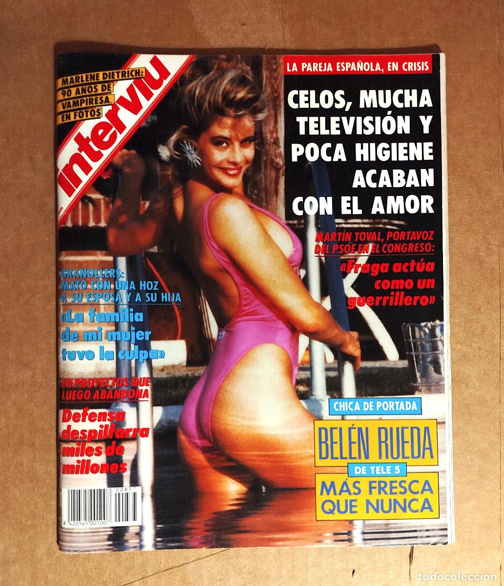 Coleccionismo de revista Intervi&uacute;: INTERVIU 837 - MAYO 1992 - BELEN RUEDA - MARLENE DIETRICH - LA CHUNGA
