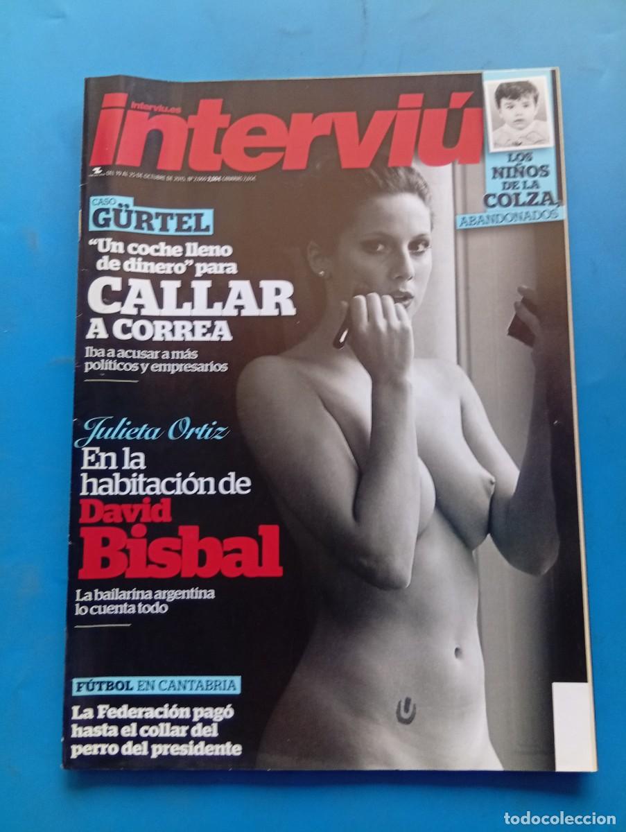 Coleccionismo de revista Intervi&uacute;: INTERVI&Uacute;. N&ordm; 2060. A&Ntilde;O 2015. CASO G&Uuml;RTEL, CALLAR A CORREA. LOS NI&Ntilde;OS DE LA COLZA. JULIETA .... LEER.