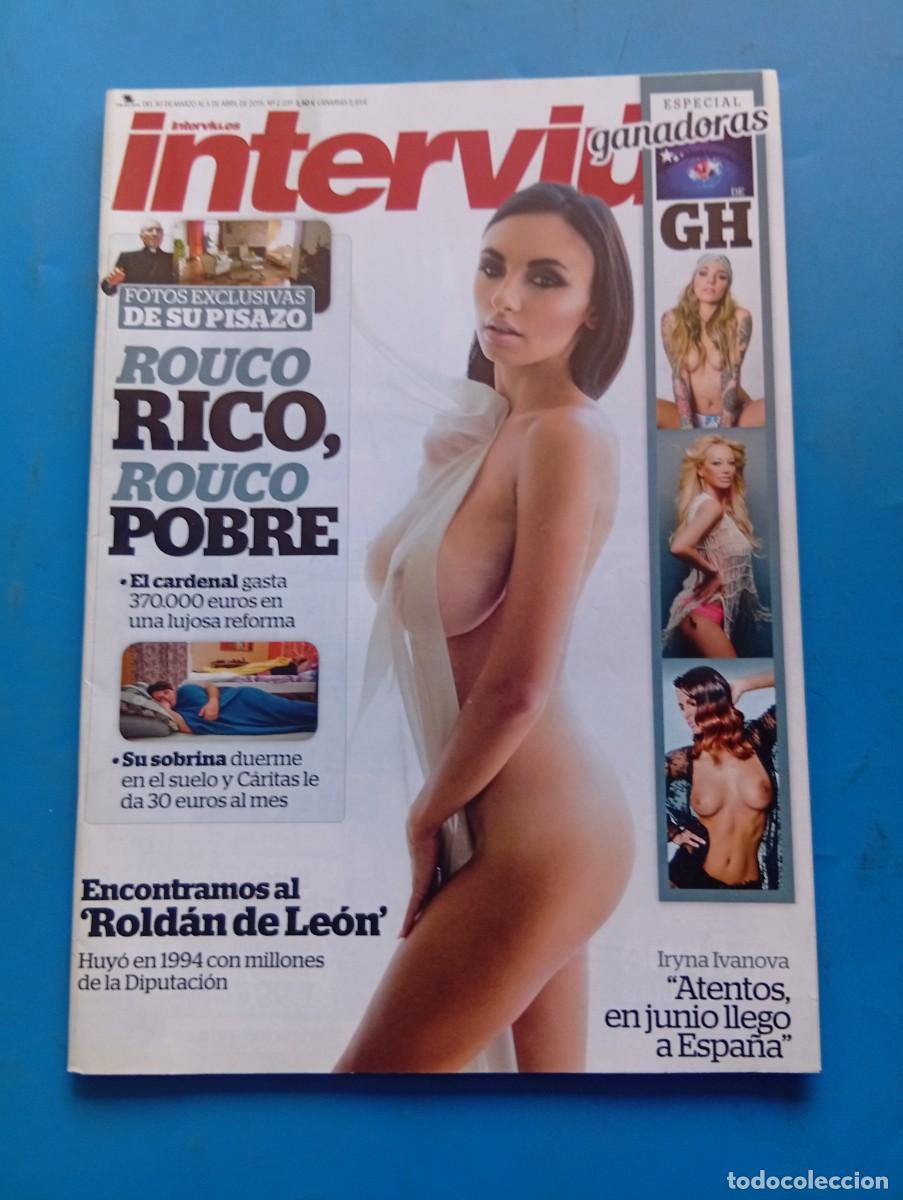 Coleccionismo de revista Intervi&uacute;: INTERVI&Uacute;. N&ordm; 2031. A&Ntilde;O 2015. ENCONTRAMOS AL &rdquo;ROLDAN DE LEON&rdquo;. ESPECIAL GANADORAS DE GH... LEER.