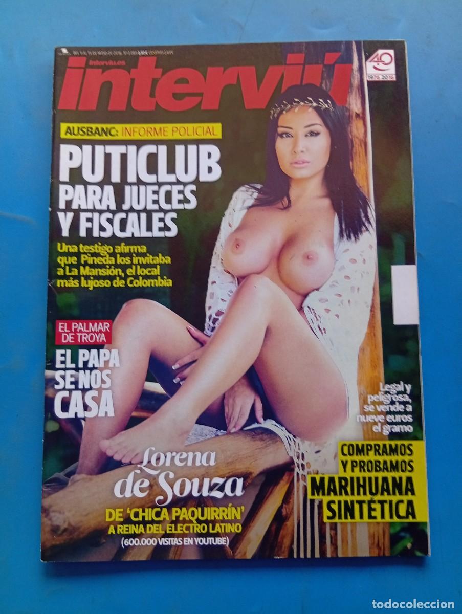 Coleccionismo de revista Intervi&uacute;: INTERVI&Uacute;. N&ordm; 2089. A&Ntilde;O 2016. LORENA DE SOUZA. EL PAPA SE NOS CASA, EL PALMAR DE TROYA. PUTI... LEER.