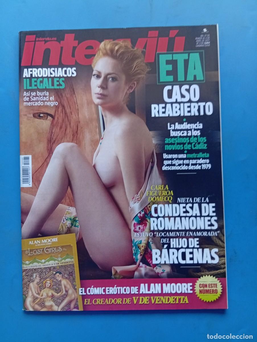 Coleccionismo de revista Intervi&uacute;: INTERVI&Uacute;. N&ordm; 2135. A&Ntilde;O 2017. ETA, CASO REABIERTO. CARLA FIGUERIA DOMECQ. AFRODISIACOS ILEGAL.. LEER.