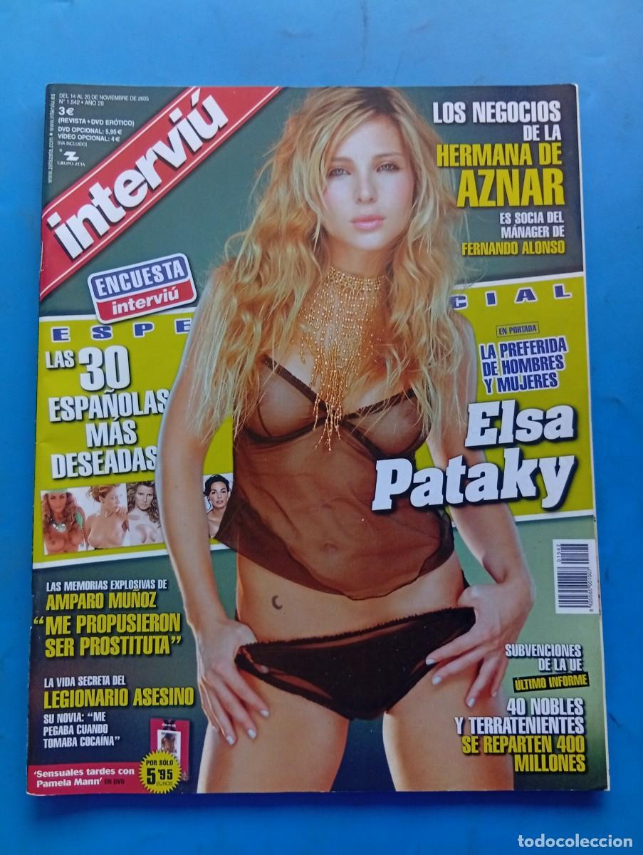 Coleccionismo de revista Intervi&uacute;: INTERVI&Uacute;. N&ordm; 1542. A&Ntilde;O 2005. ELSA PATAKY. LOS NEGOCIOS DE LA HERMANA DE AZNAR. LAS 30 ESPA&Ntilde;... LEER.