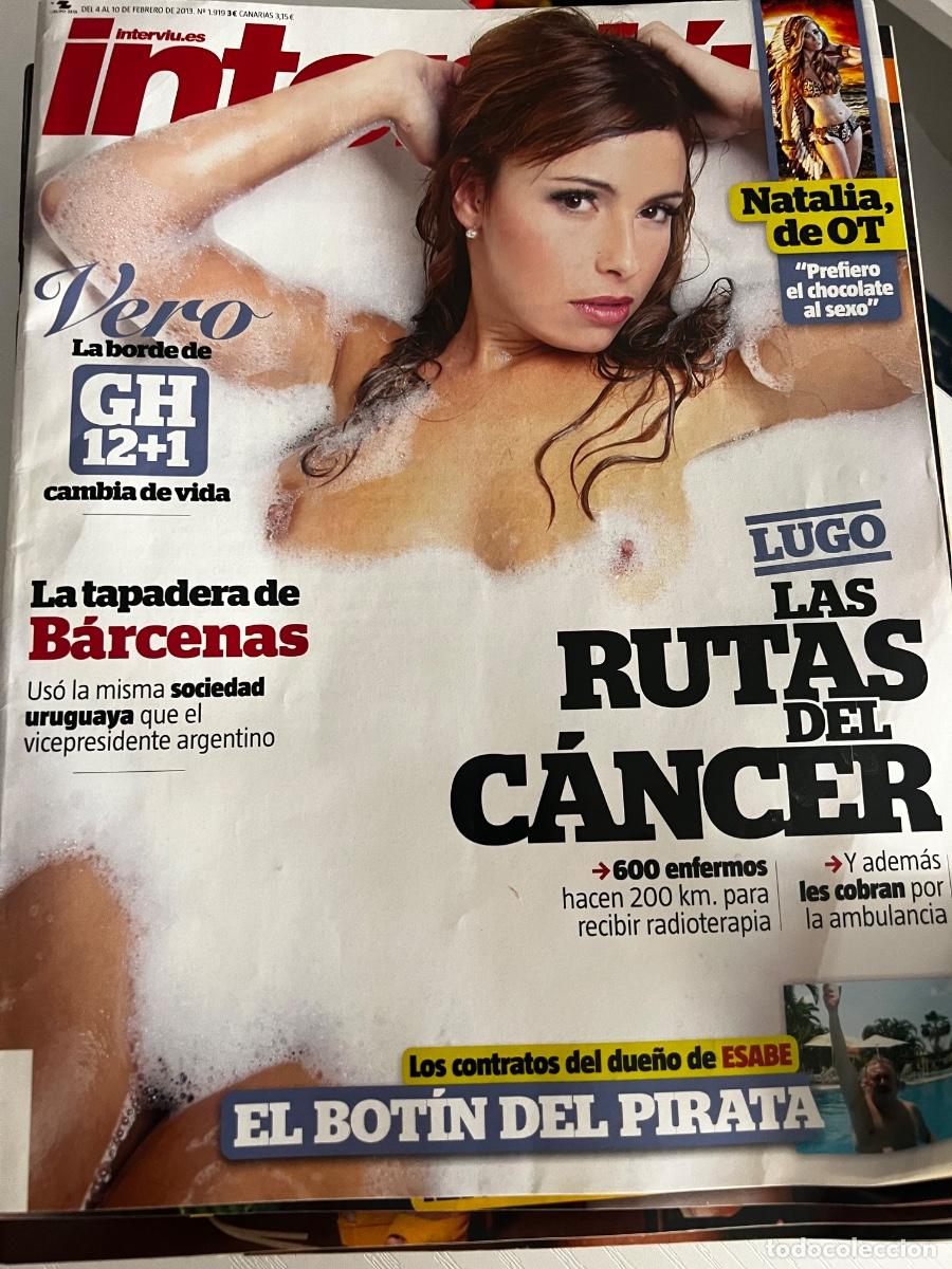 Coleccionismo de revista Intervi&uacute;: INTERVI&Uacute;. A&Ntilde;O 37. N&ordm; 1.919. FEBRERO DE 2013. VERO DE GH. EL PEREGRINAJE DE LA RADIOTERAPIA. L.. LEER