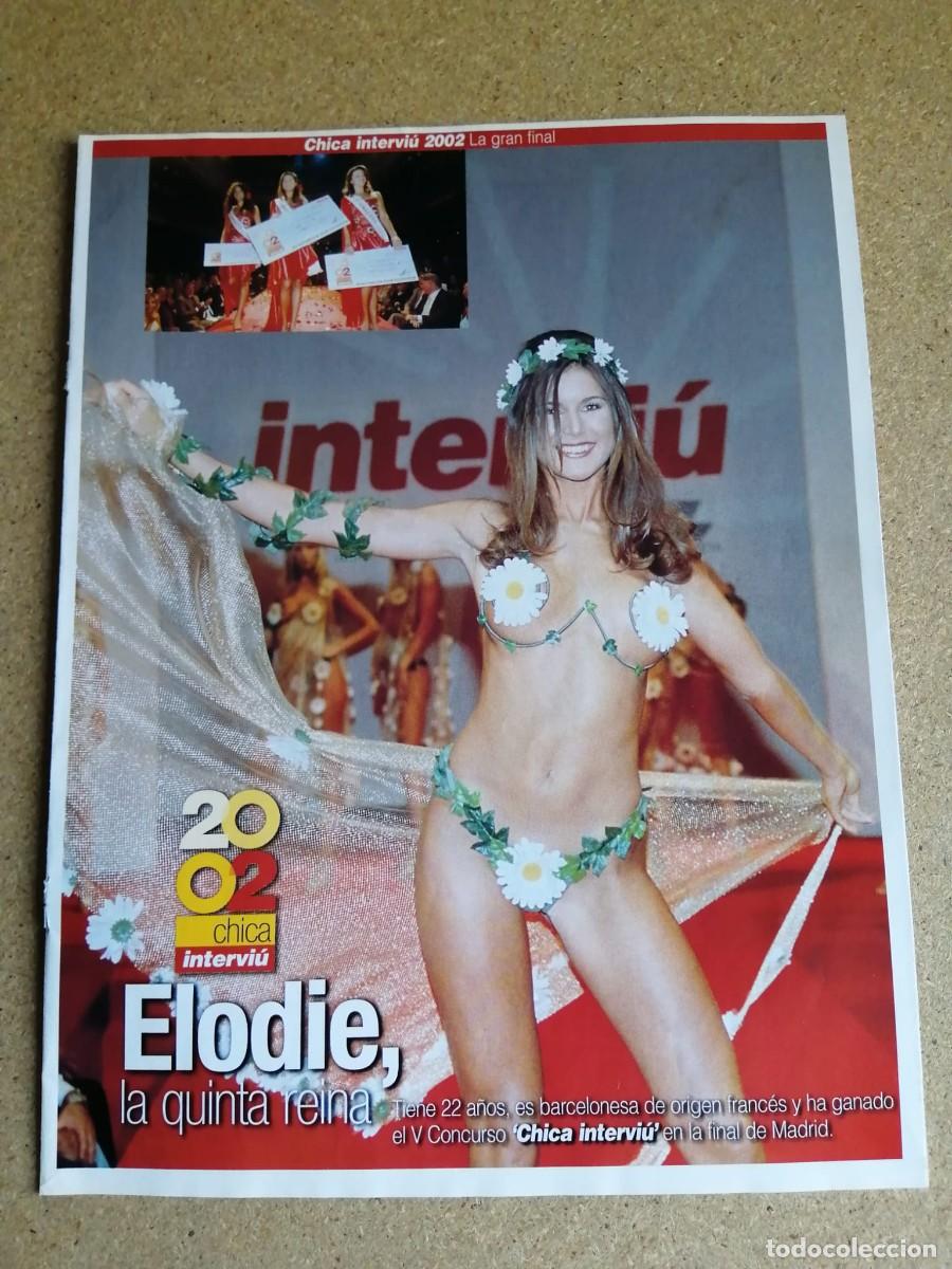 Coleccionismo de revista Intervi&uacute;: SUPLEMENTO DEDICADO A ELODIE, LA QUINTA REINA. CHICA INTERVIU 2002