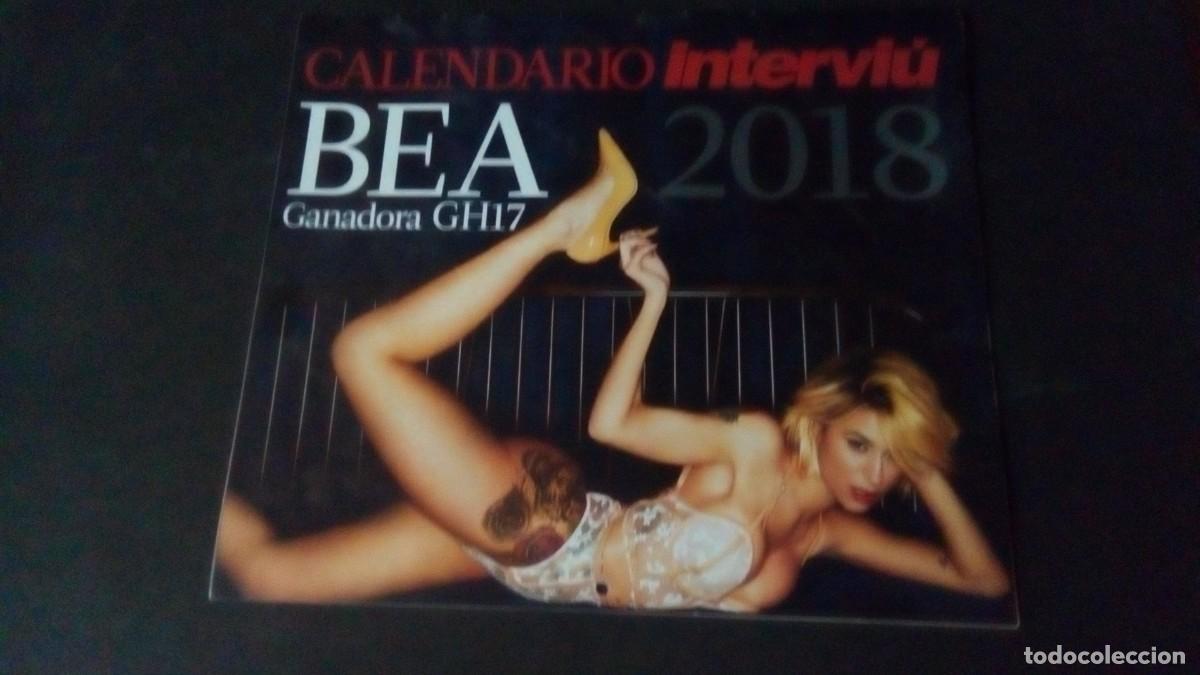 Coleccionismo de revista Intervi&uacute;: CALENDARIO INTERVIU 2018-BEA-GANADORA GRAN HERMANO 17-COMO NUEVO-GRAN FORMATO