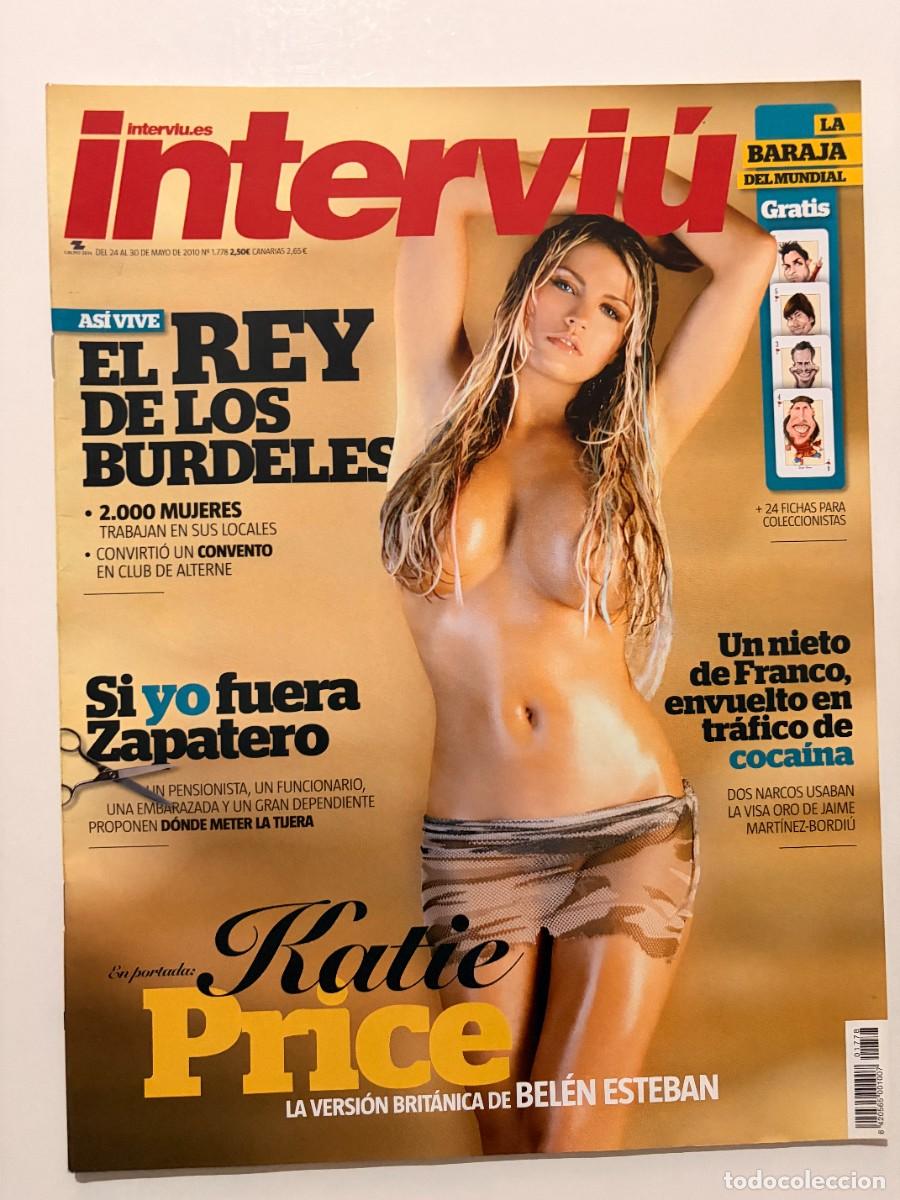 Coleccionismo de revista Intervi&uacute;: INTERVI&Uacute;. N&ordm; 1778. MAYO 2010. KATIE PRICE. EL REY DE LOS BURDELES. LEER