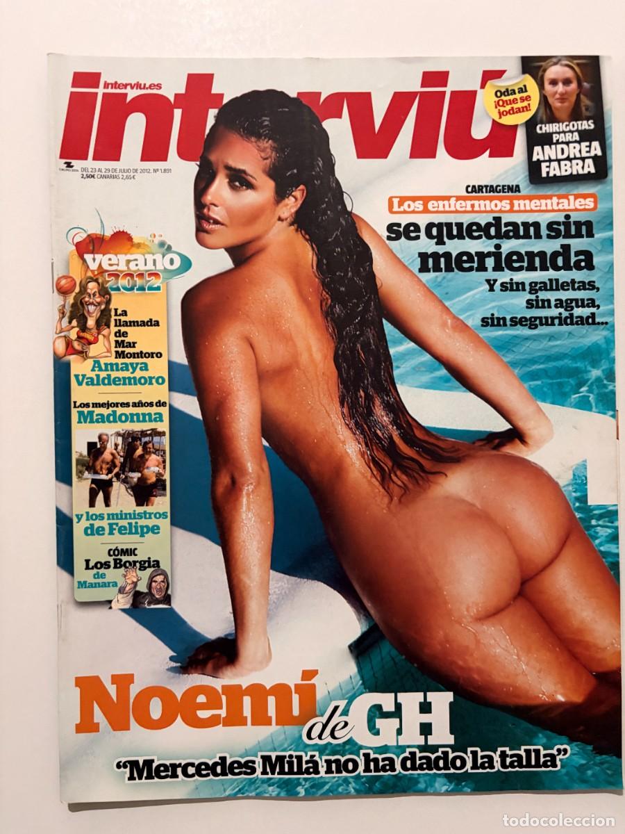 Coleccionismo de revista Intervi&uacute;: INTERVI&Uacute;. N&ordm; 1891. JULIO 2012. NOEM&Iacute; DE GH. LOS MEJORES A&Ntilde;OS DE MADONNA Y LOS MINISTROS DE FELIPE