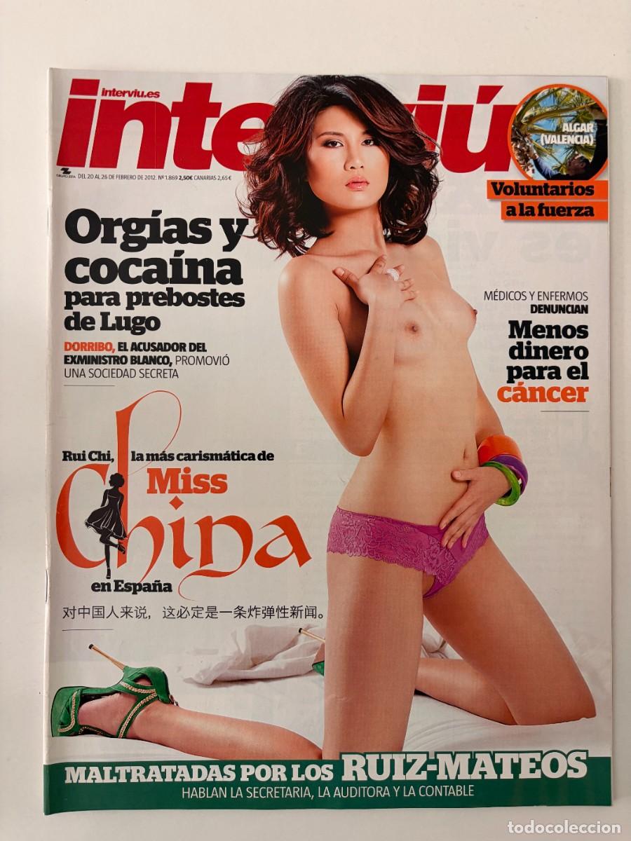 Coleccionismo de revista Intervi&uacute;: INTERVI&Uacute;. N&ordm; 1.869. FEBRERO 2012. ORG&Iacute;AS Y COCA&Iacute;NA PARA PREBOSTES DE LUGO. LEER