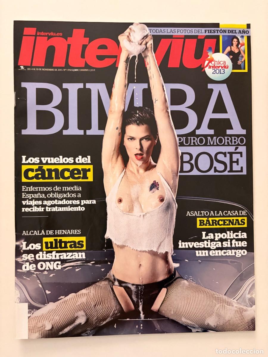 Coleccionismo de revista Intervi&uacute;: INTERVI&Uacute;. N&ordm; 1.958. NOVIEMBRE 2013. BIMBA BOS&Eacute;. ASALTO A LA CASA DE B&Aacute;RCENAS. . LEER