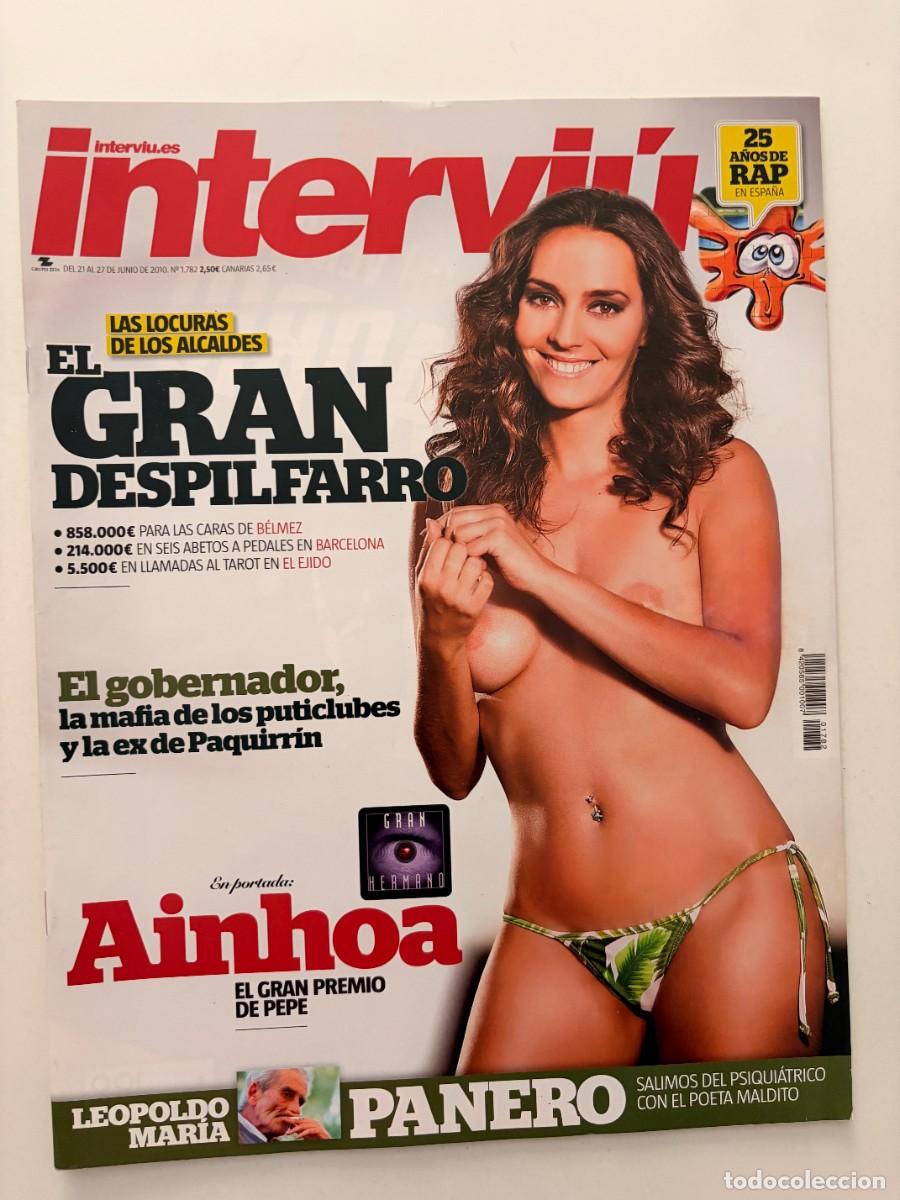 Coleccionismo de revista Intervi&uacute;: INTERVI&Uacute;. N&ordm; 1782. JUNIO 2010. AINHOA. EL GRAN PREMIO DE PEPE. LEER