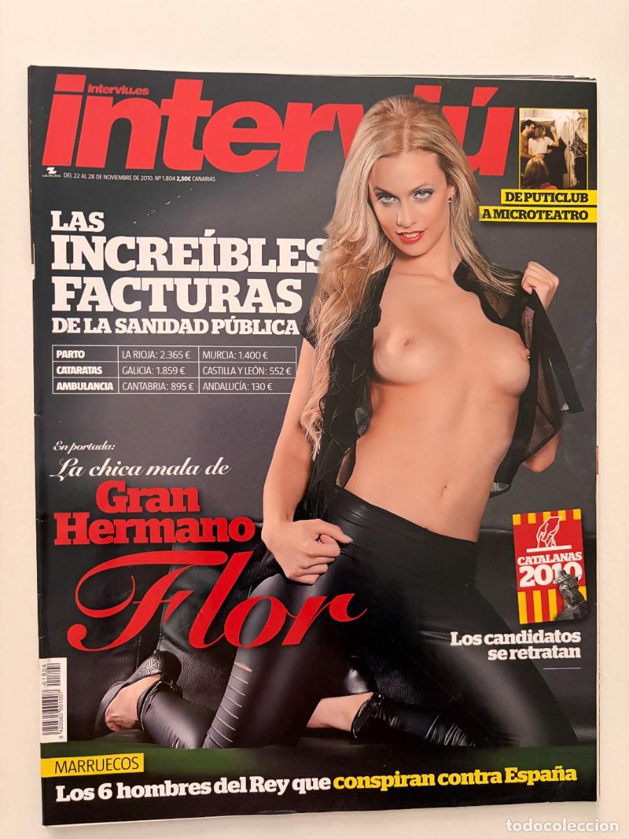 Coleccionismo de revista Intervi&uacute;: INTERVI&Uacute;. N&ordm; 1804. NOVIEMBRE 2010. LAS INCRE&Iacute;BLES FACTURAS DE LA SANIDAD P&Uacute;BLICA. FLOR (GRAN HERMANO