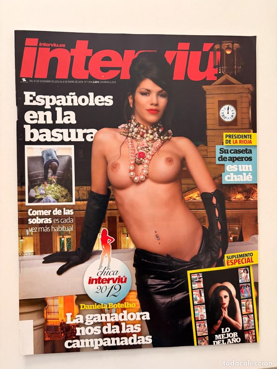 Coleccionismo de revista Intervi&uacute;: INTERVI&Uacute;. N&ordm; 1914. ENERO 2013. DANIELA BOTELHO. ESPA&Ntilde;OLES EN LA BASURA. LEER