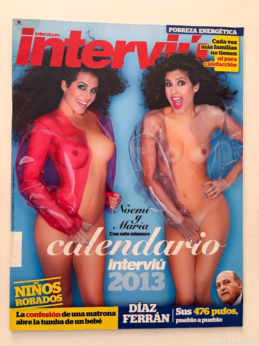 Coleccionismo de revista Intervi&uacute;: INTERVI&Uacute;. N&ordm; 1911. DICIEMBRE 2012. NOEM&Iacute; Y MAR&Iacute;A. NI&Ntilde;OS ROBADOS: LA CONFESI&Oacute;N DE UNA MATRONA. LEER