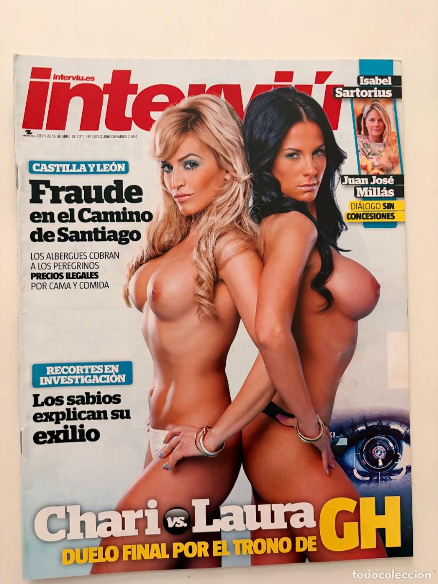 Coleccionismo de revista Intervi&uacute;: INTERVI&Uacute;. N&ordm; 1876. ABRIL 2012. CHARI VS. LAURA. DUELO FINAL POR EL TRONO DE GH. LEER