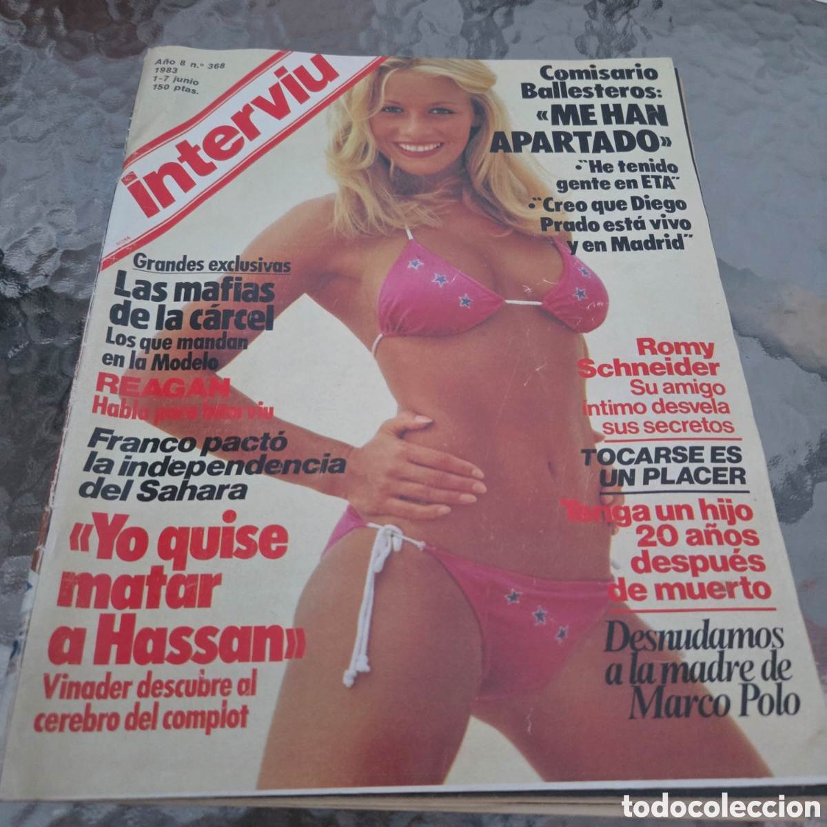 Coleccionismo de revista Intervi&uacute;: INTERVIU 368 JUNIO 1983
