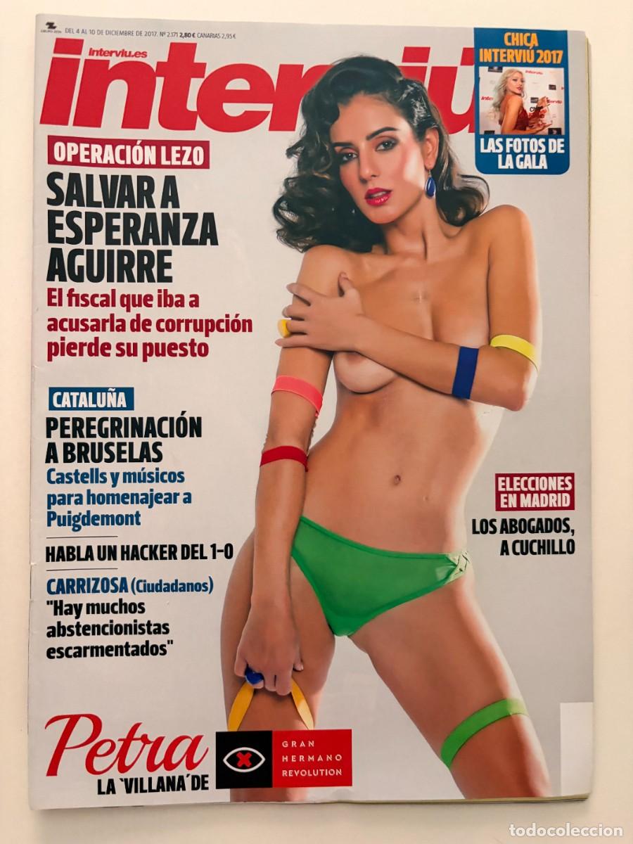 Sammeln von Zeitschriften Intervi&uacute;: INTERVI&Uacute;. N&ordm; 2.171. DICIEMBRE 2017. PETRA. SALVAR A ESPERANZA AGUIRRE. LEER