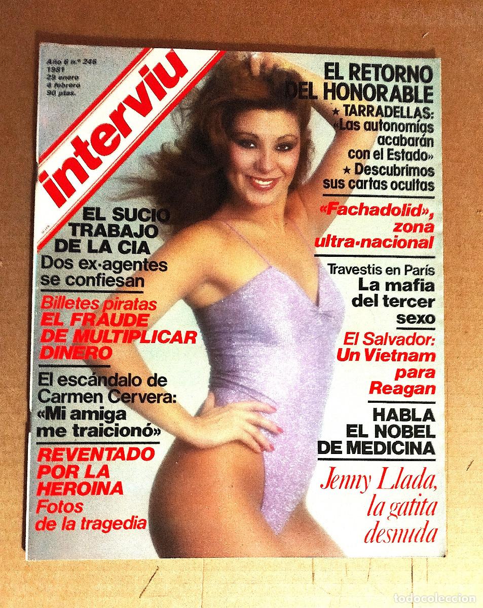Coleccionismo de revista Intervi&uacute;: INTERVIU 246 - FEBRERO 1981 - JENNY LLADA - CARMEN CERVERA - SUPLEMENTO EXTRA N 246