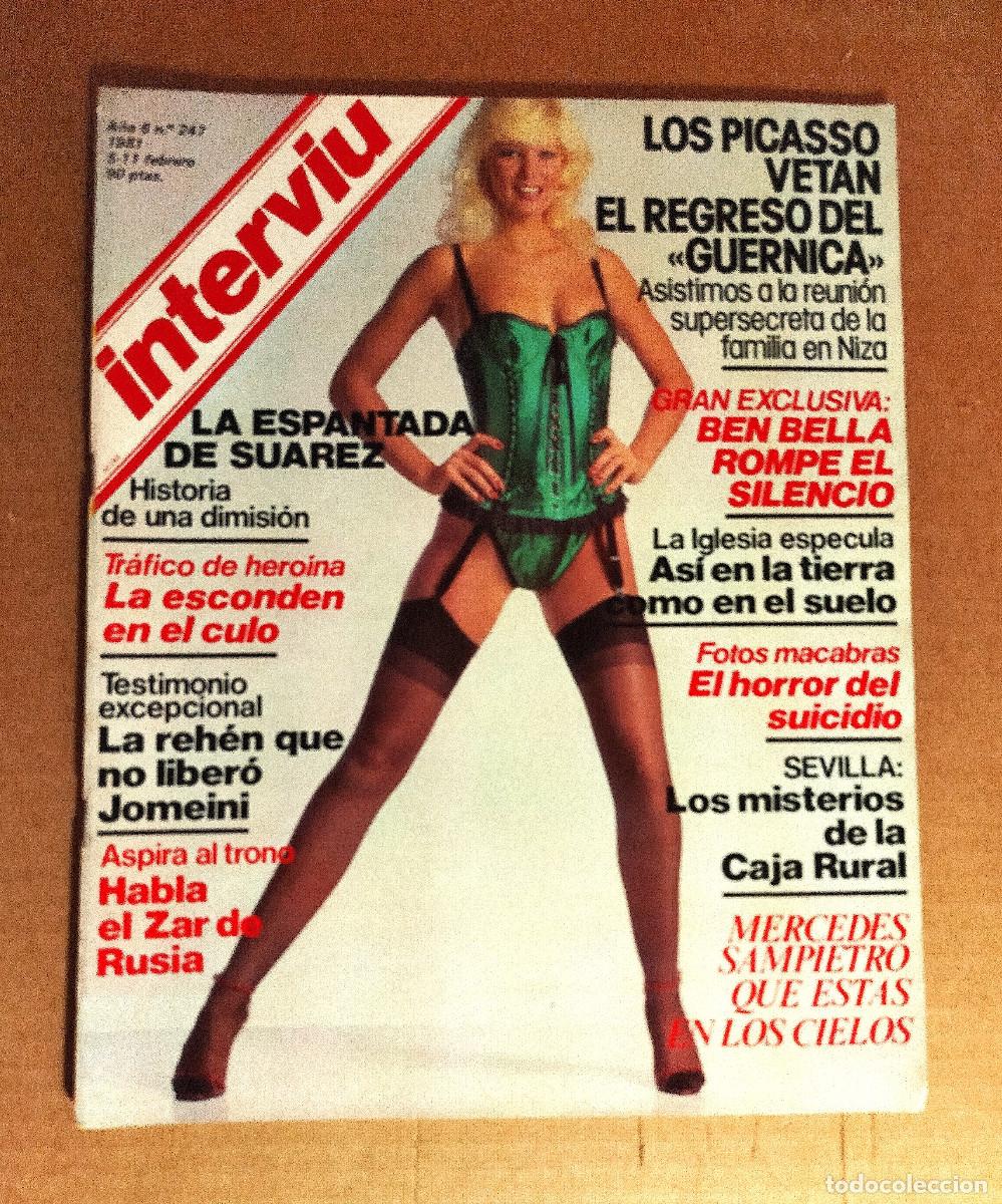 Coleccionismo de revista Intervi&uacute;: INTERVIU 247 - FEBRERO 1981 - MERCEDES SAMPIETRO - JOHN LENNON - SUPLEMENTO EXTRA N 247
