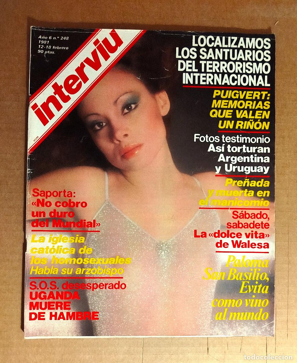 Coleccionismo de revista Intervi&uacute;: INTERVIU 248 - FEBRERO 1981 - PALOMA SAN BASILIO - KLAUS KINSKI - SUPLEMENTO EXTRA N 248