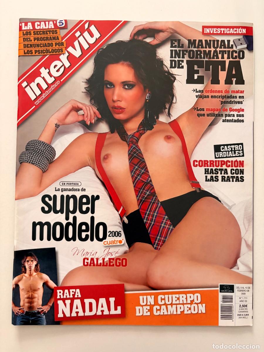 Coleccionismo de revista Intervi&uacute;: INTERVI&Uacute;. N&ordm; 1711. FEBRERO 2009. MAR&Iacute;A JOS&Eacute; GALLEGO. EL MANUAL INFORM&Aacute;TICO DE ETA. LEER