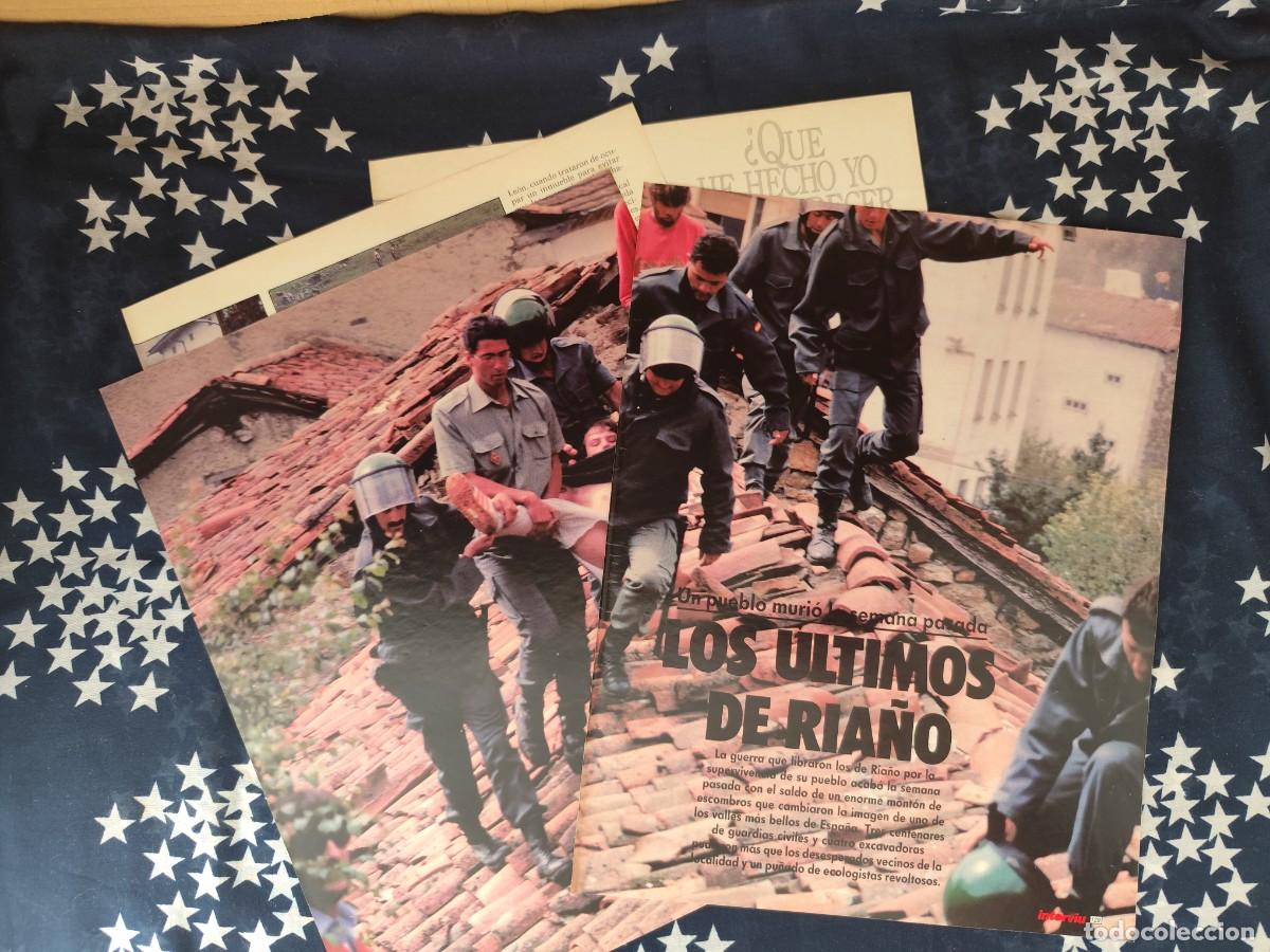 Coleccionismo de revista Intervi&uacute;: Los &uacute;ltimos de Ria&ntilde;o Recorte/Cliping Revista Interviu 584 - 1987
