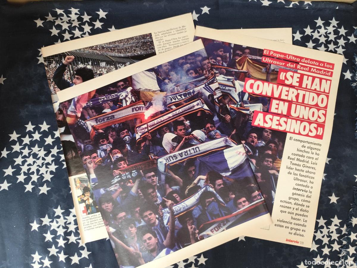 Coleccionismo de revista Intervi&uacute;: Se han convertido en unos asesinos Recorte/Cliping Revista Interviu 574 - 1987