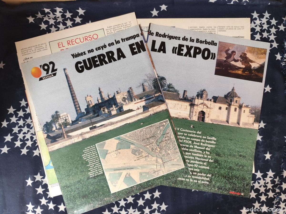 Coleccionismo de revista Intervi&uacute;: Yalez no cay&oacute; en la trampa de Rodr&iacute;guez de la Borbolla Recorte/Cliping Revista Interviu 568 - 1987