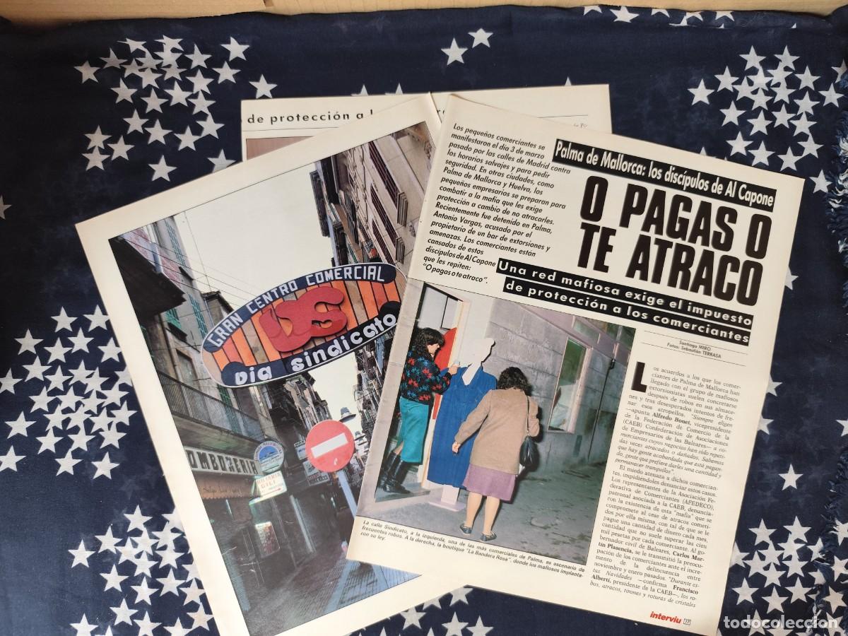 Coleccionismo de revista Intervi&uacute;: Palma de Mallorca O pagas o te atraco Recorte/Cliping Revista Interviu 565 - 1987