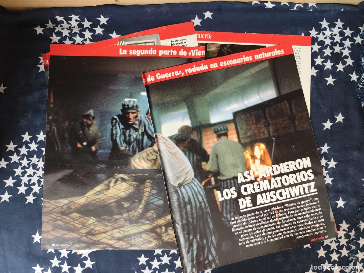 Coleccionismo de revista Intervi&uacute;: La segunda parte de Vientos de guerra Recorte/Cliping Revista Interviu 563 - 1987