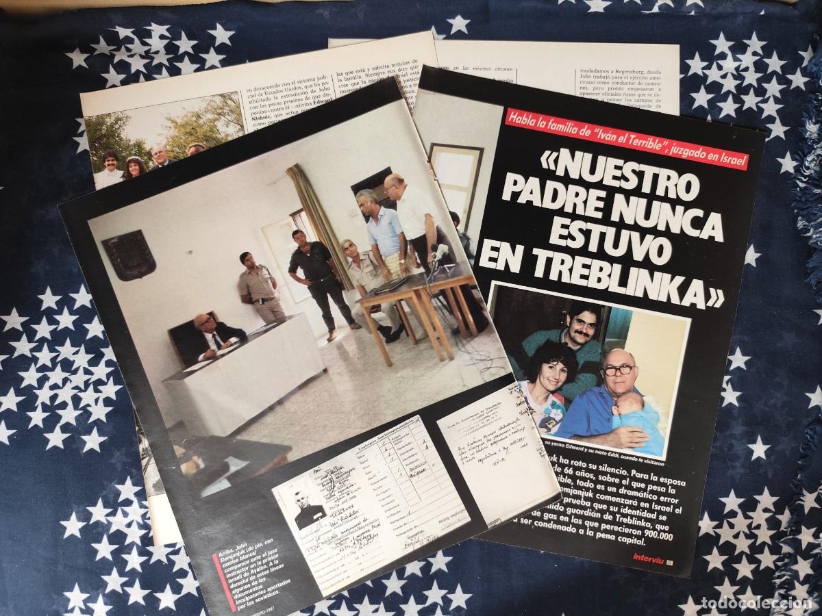 Coleccionismo de revista Intervi&uacute;: Habla la familia de Iv&aacute;n el Terrible Recorte/Cliping Revista Interviu 561 - 1987
