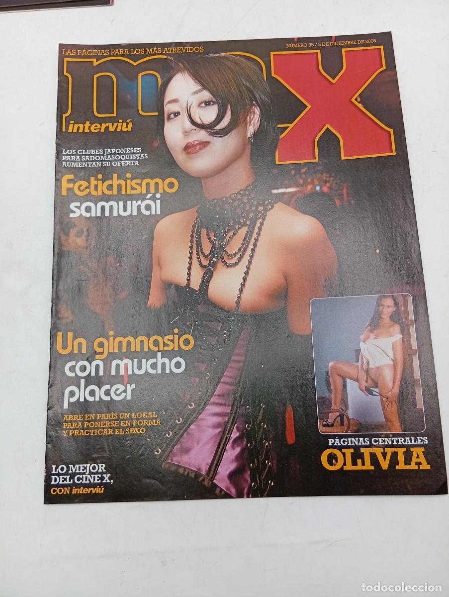 Coleccionismo de revista Intervi&uacute;: MAX INTERVI&Uacute;. N&ordm; 35. A&Ntilde;O 2005. PORTADA : OLIVIA. FETICHISMO SAMURAI. GIMNASIO DE MUCHO PLACER.. LEER