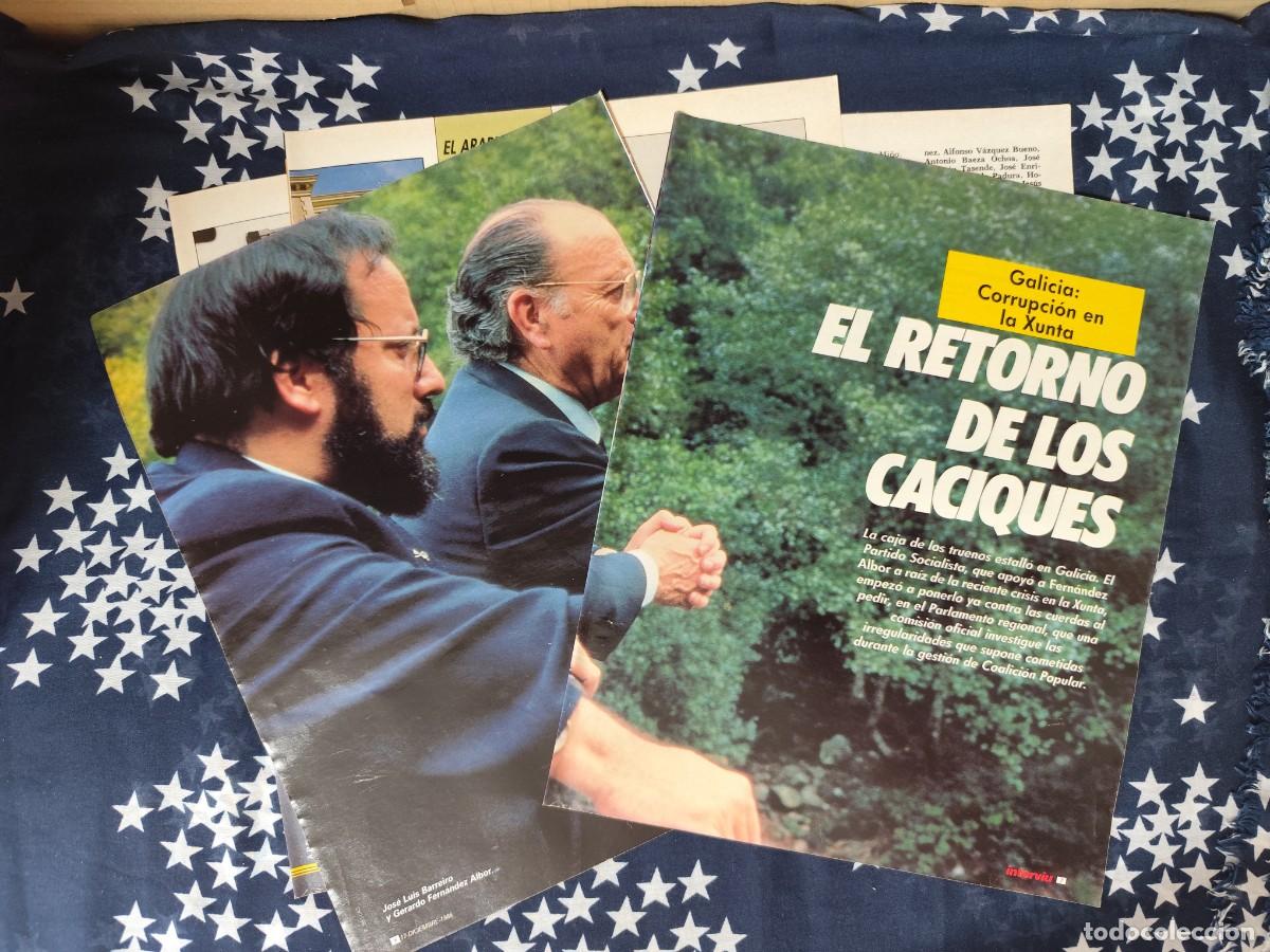 Coleccionismo de revista Intervi&uacute;: El retorno de los caciques Recorte/Cliping Revista Interviu 553 - 1986