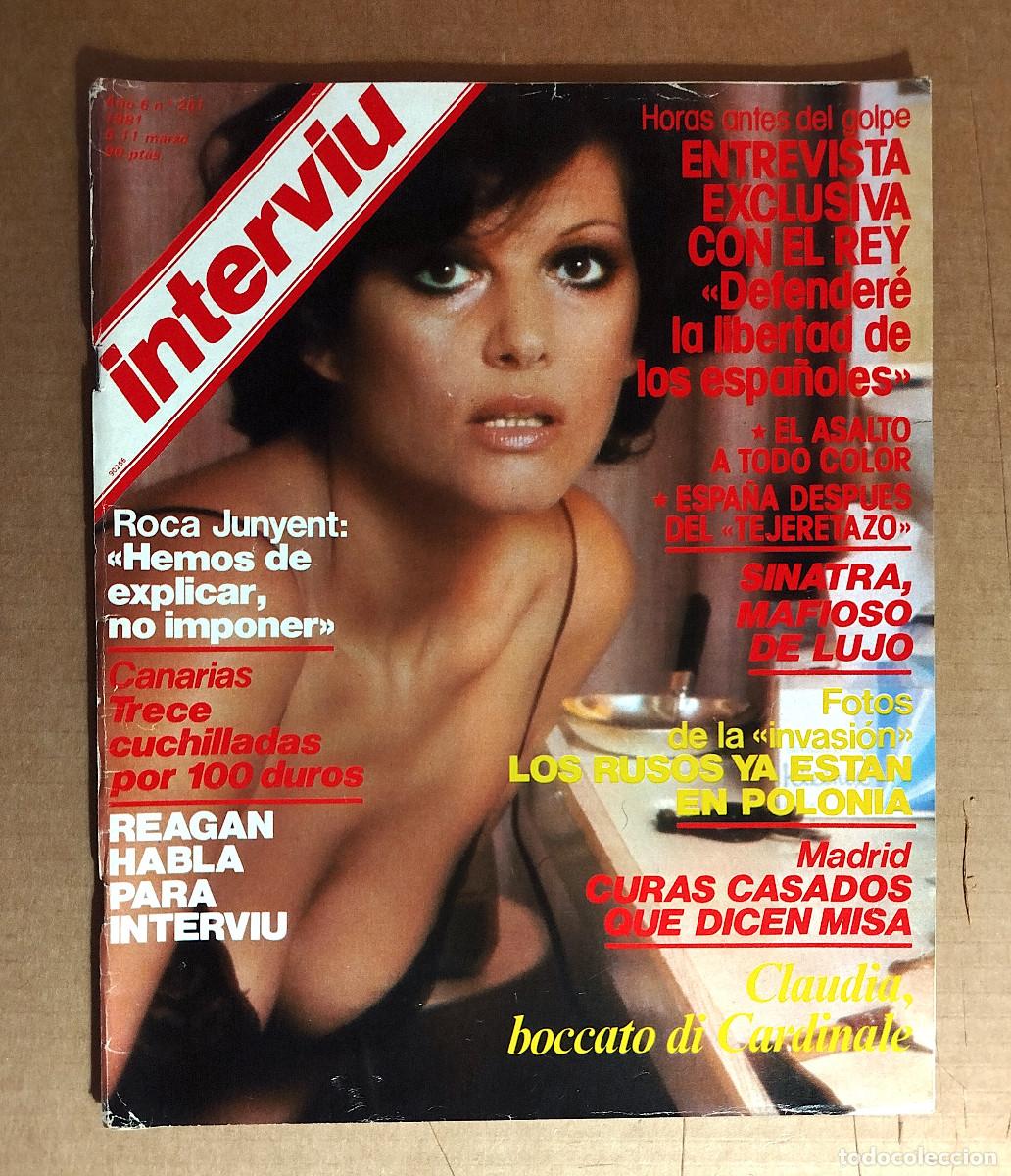 Coleccionismo de revista Intervi&uacute;: INTERVIU 251 - MARZO 1981 - CLAUDIA CARDINALE