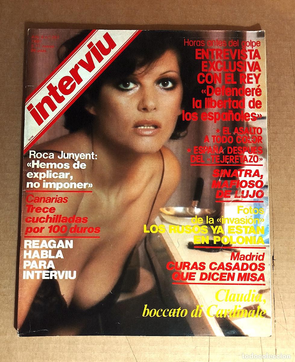 Coleccionismo de revista Intervi&uacute;: INTERVIU 251 - MARZO 1981 - CLAUDIA CARDINALE