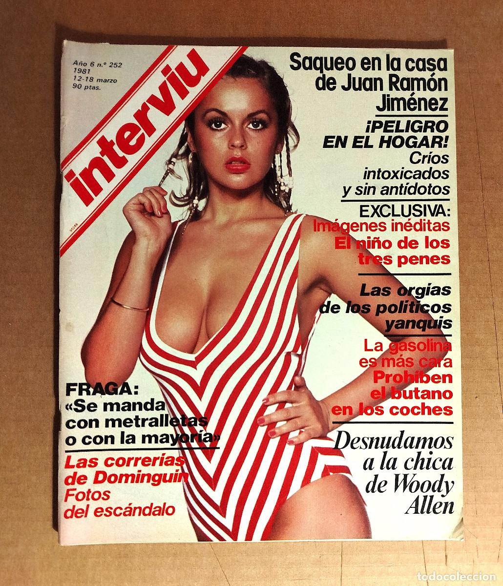 Coleccionismo de revista Intervi&uacute;: INTERVIU 252 - MARZO 1981 - LUIS MIGUEL DOMINGUIN - MARIE CHRISTINE BARRAULT - MARIA HOLGADO