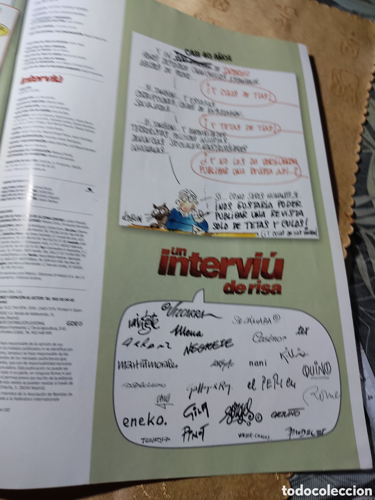 Coleccionismo de revista Intervi&uacute;: Un Interviu de risa - 2014 - 2015 - Foto 6