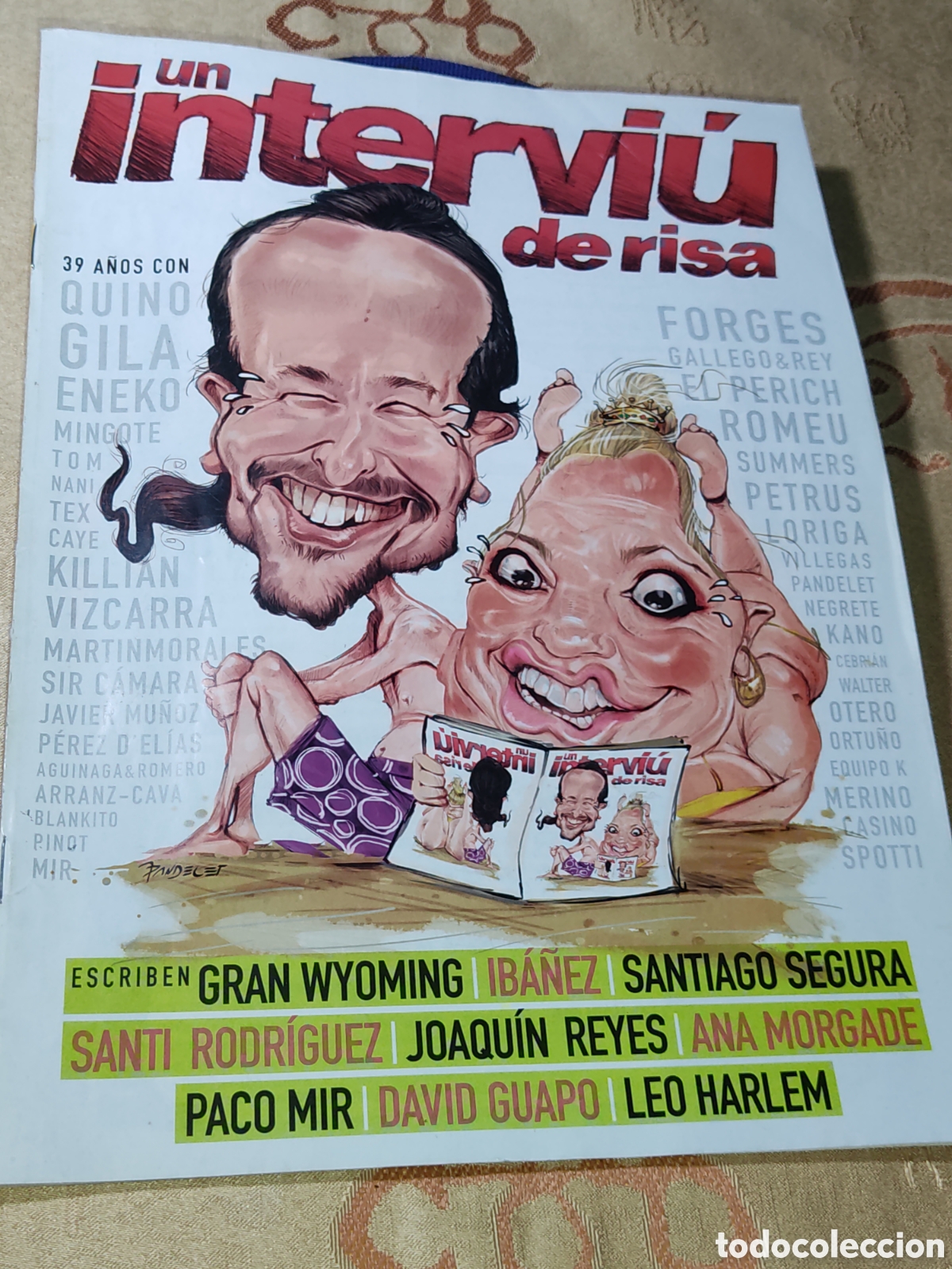 Coleccionismo de revista Intervi&uacute;: Un Interviu de risa - 2014 - 2015