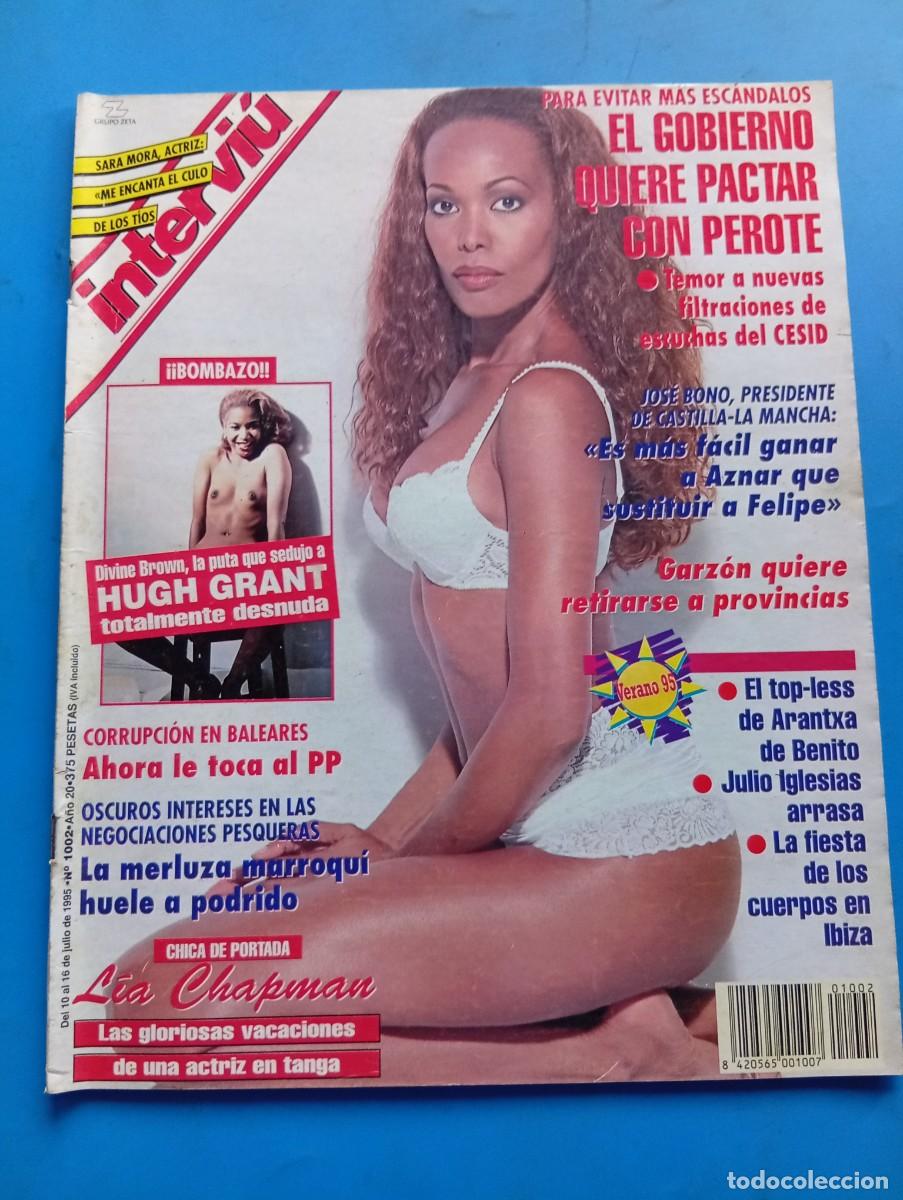 Coleccionismo de revista Intervi&uacute;: INTERVI&Uacute;. A&Ntilde;O 20. N&ordm; 1.002. A&Ntilde;O 1995. L&Iacute;A CHAPMAN. LOCURAS DE AMOR EN EL MANICOMIO.... LEER