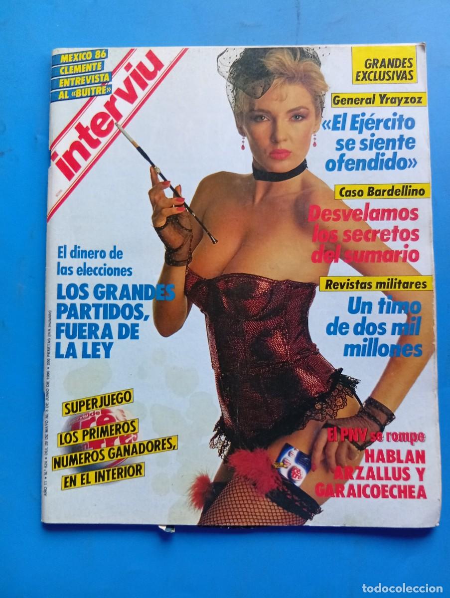Coleccionismo de revista Intervi&uacute;: INTERVI&Uacute;. A&Ntilde;O 11. N&ordm; 524. MAY-JUN DE 1986. POSA MALGORZATA. LAS CUENTAS DEL 22-J. EL TIMO DE .. LEER