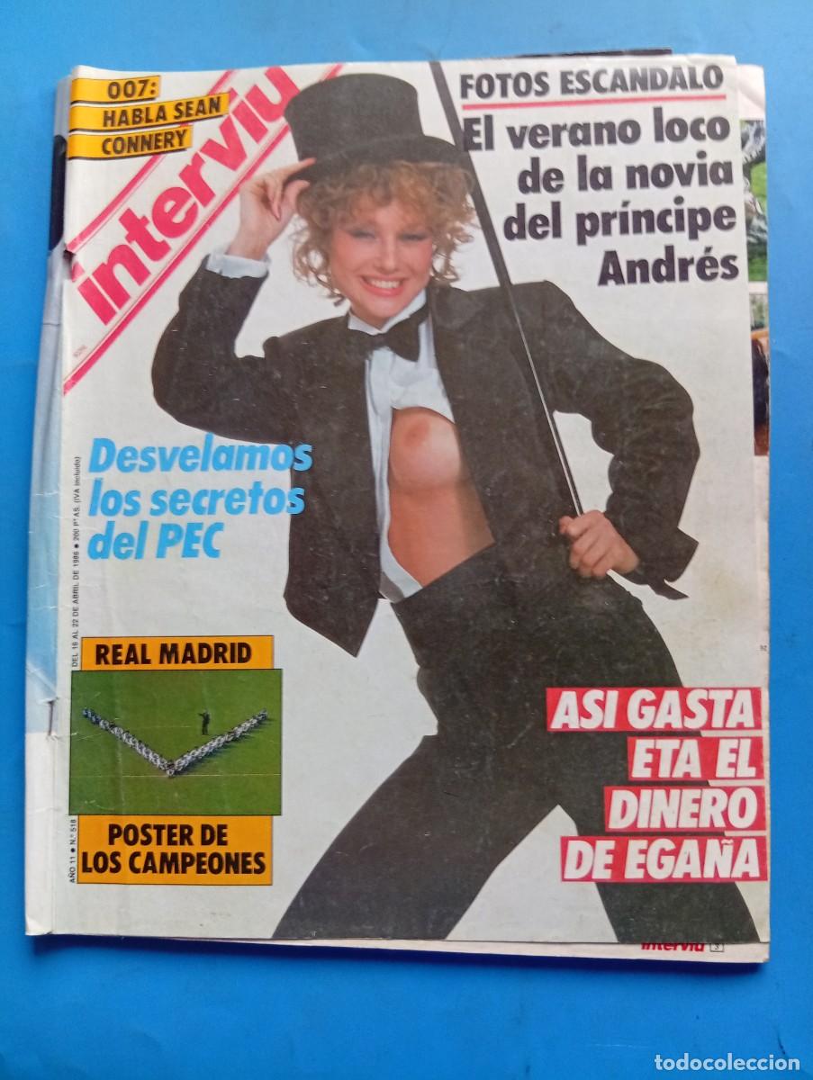 Coleccionismo de revista Intervi&uacute;: INTERVI&Uacute;. A&Ntilde;O 11. N&ordm; 518. ABRIL DE 1986. AS&Iacute; GASTA ETA EL DINERO DE ESPA&Ntilde;A. EL VATICANO ABAND.. LEER