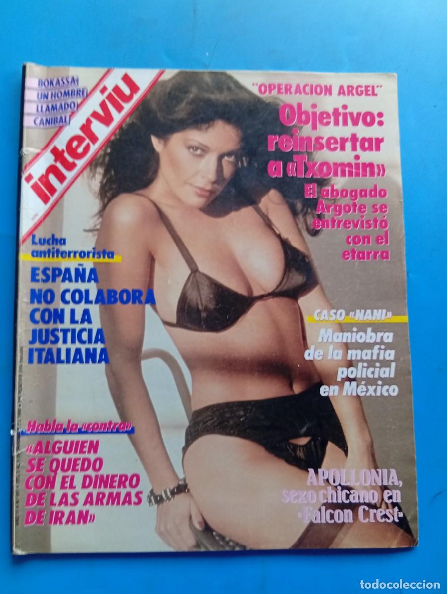 Coleccionismo de revista Intervi&uacute;: INTERVI&Uacute;. A&Ntilde;O 11. N&ordm; 551. DICIEMBRE DE 1986. APOLLONIA KOTERO. MANIOBRA DE LA MAFIA POLICIAL .. LEER